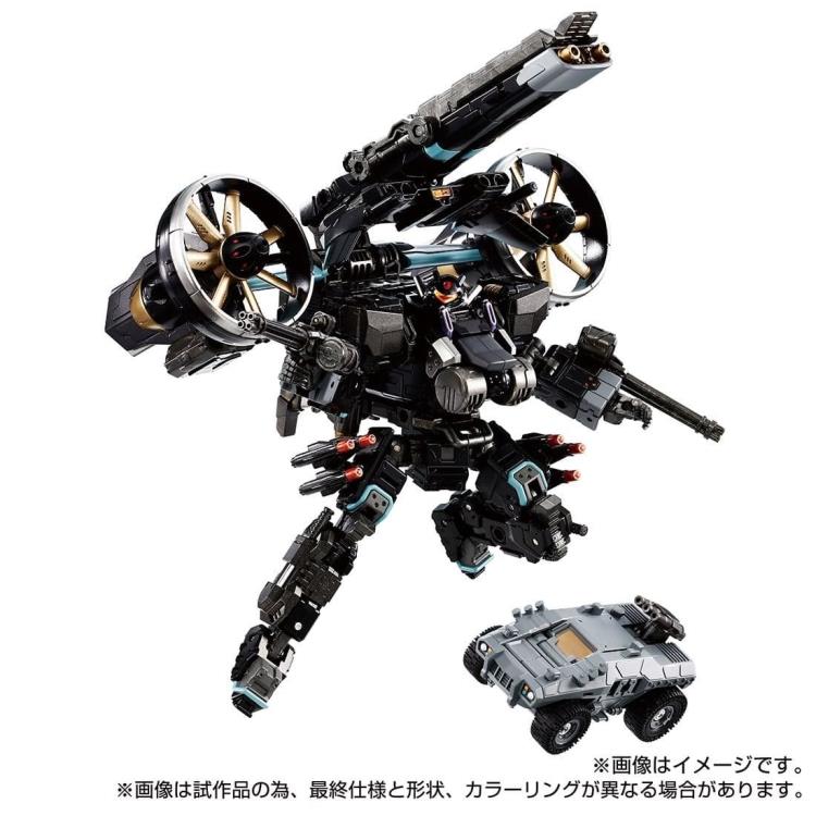 Load image into Gallery viewer, Diaclone Reboot - Tactical Mover - Garuda Versaulter (Gyrolifter Unit Raven)
