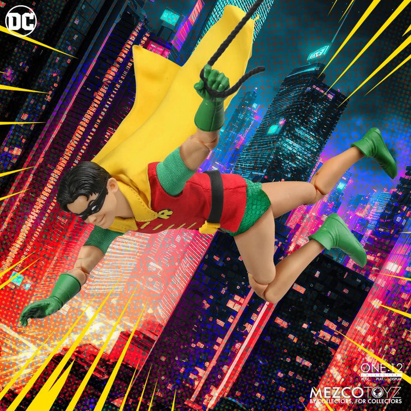 Load image into Gallery viewer, Mezco Toyz - One 12 DC Comics - Robin (Golden Age Edition)
