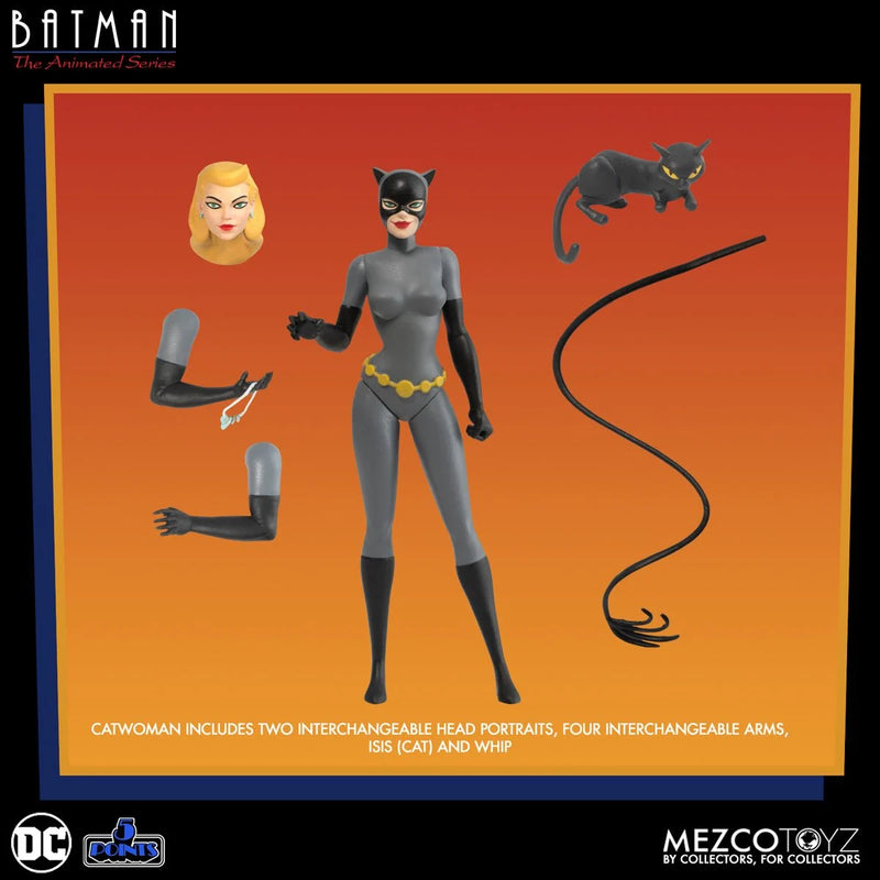 Load image into Gallery viewer, Mezco Toyz - Batman: The Animated Series 5 Points Deluxe Set of 4
