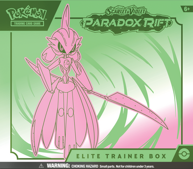 Pokemon TCG - Scarlet & Violet: Paradox Rift - Elite Trainer Box (Iron Valiant)