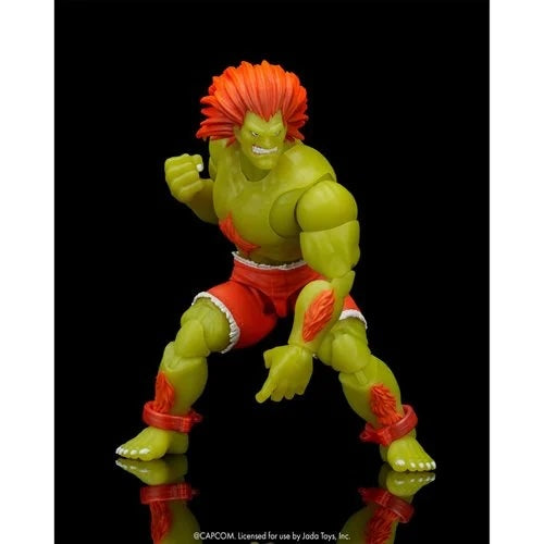 Jada Toys - Ultra Street Fighter II The Final Challengers - Blanka Glow-in-the-Dark 1/12 Scale (EE Exclusive)