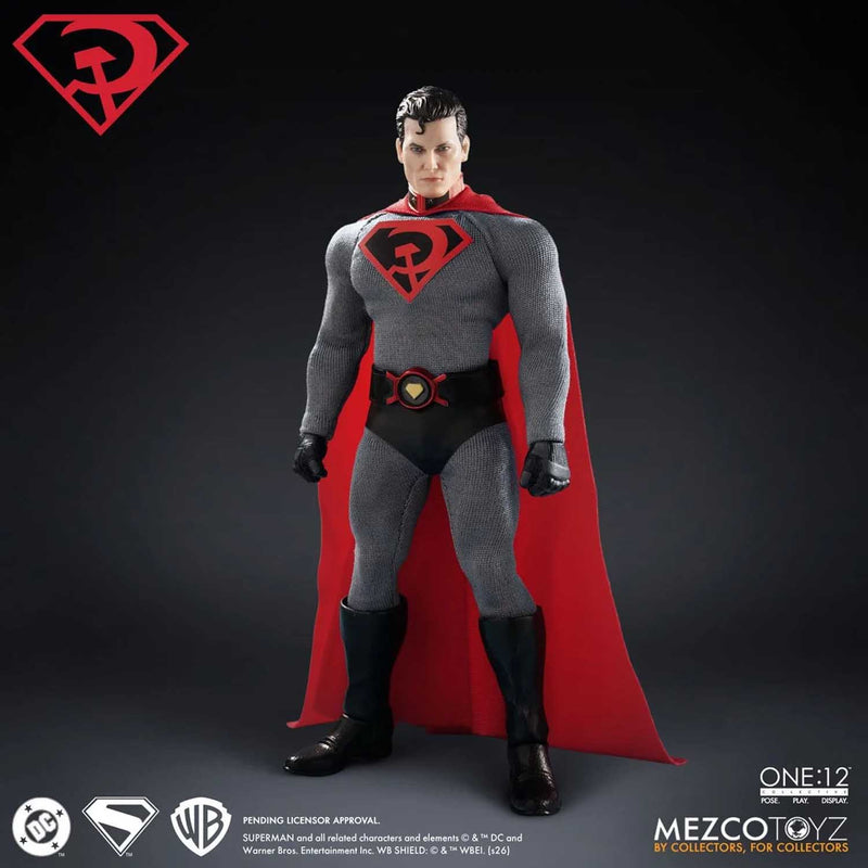 Load image into Gallery viewer, Mezco Toyz - One 12 Superman: Red Son - Superman
