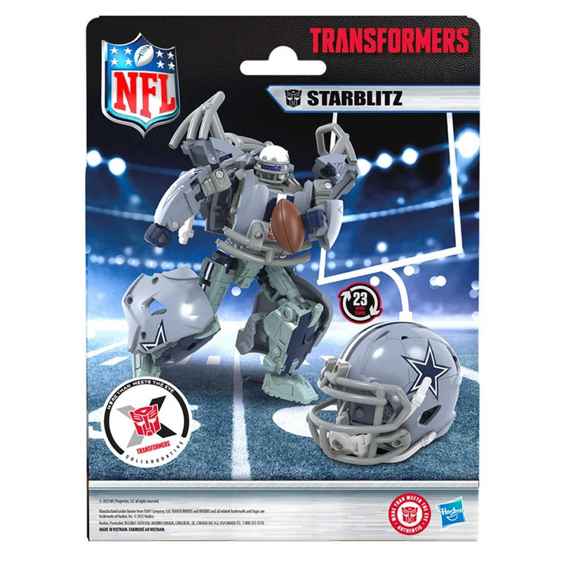 Load image into Gallery viewer, Transformers Collaborative - NFL x Transformers Dallas Cowboys Starblitz
