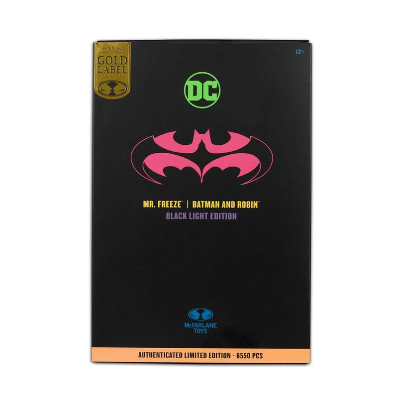 Load image into Gallery viewer, Mcfarlane Toys - DC Multiverse Mr.Freeze (Batman and Robin) Black Light Edition (Gold Label)
