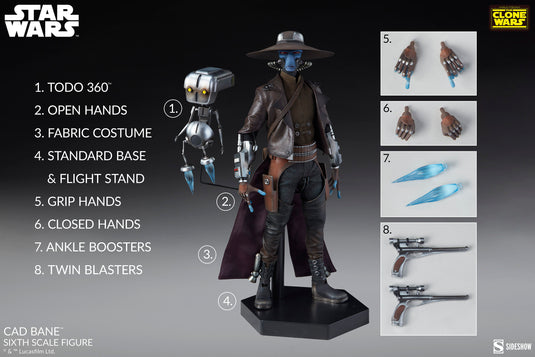 Sideshow - Star Wars: The Clone Wars - Cad Bane