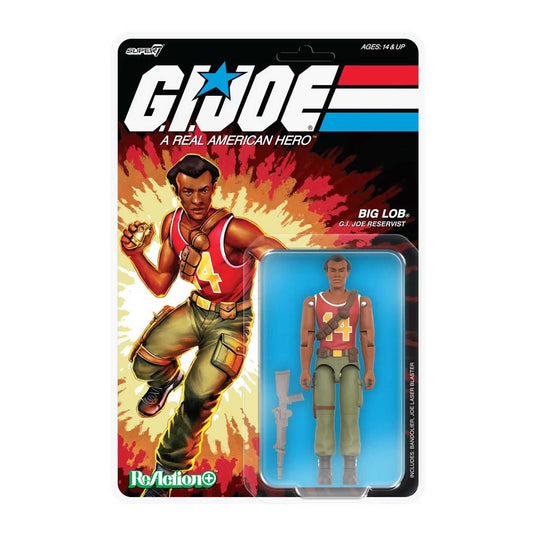 Super 7 - Reaction+ (O-Ring Figure) G.I. Joe - Big Lob (Movie Ver.)