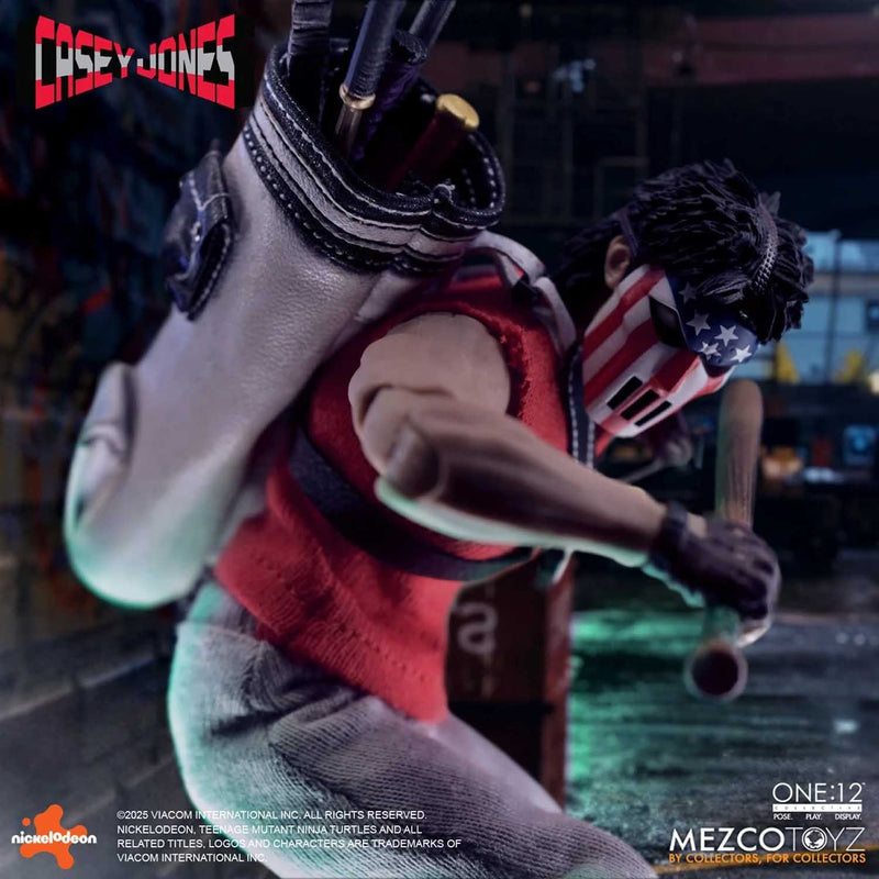 Load image into Gallery viewer, Mezco Toyz - One 12 Teenage Mutant Ninja Turtles - Casey Jones
