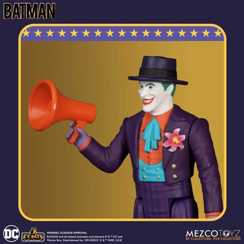 Load image into Gallery viewer, Mezco Toyz - Batman (1989) 5 Points Series 2 Set of 3
