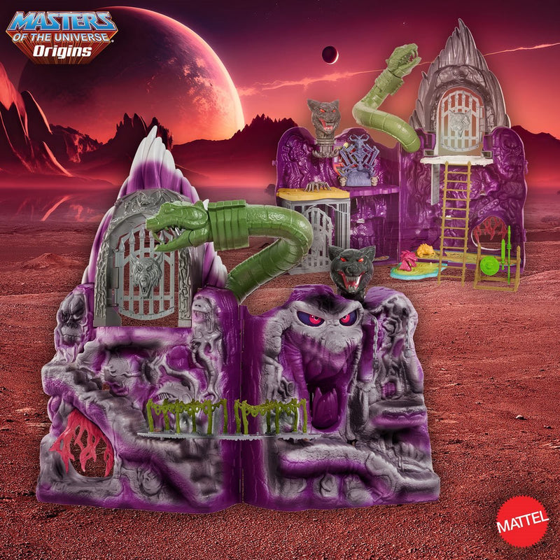 Load image into Gallery viewer, Masters of the Universe - Origins Snake Mountain Playset
