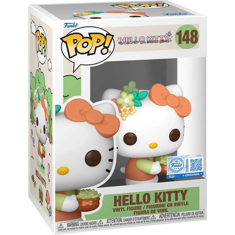 Load image into Gallery viewer, POP! Sanrio - Hello Kitty and Friends - Hello Kitty with Plant
