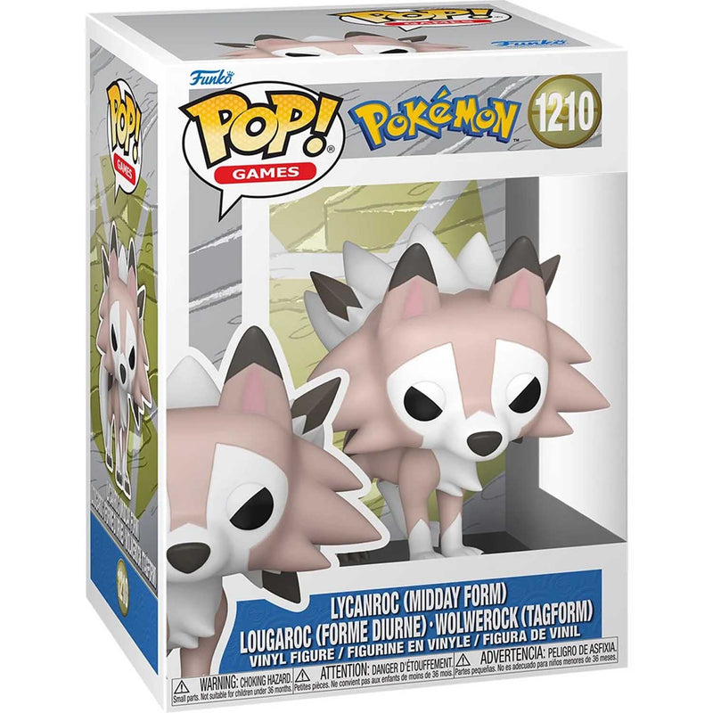 Load image into Gallery viewer, POP! Games - Pokemon - #1210 Lycanroc (Day)
