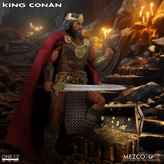 Mezco Toyz - One 12 Conan The Barbarian - King Conan