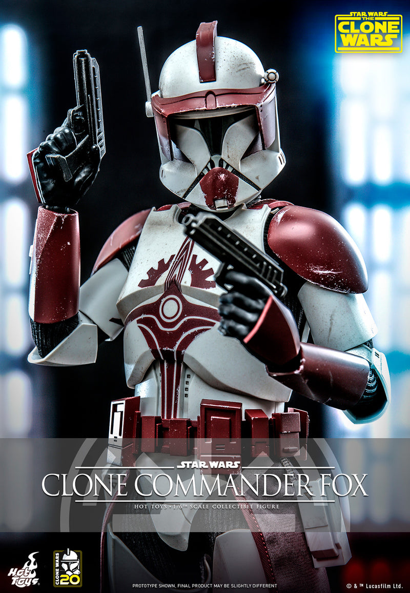 Load image into Gallery viewer, Hot Toys - Star Wars The Clone Wars - Clone Commander Fox
