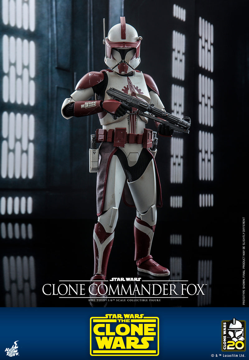 Load image into Gallery viewer, Hot Toys - Star Wars The Clone Wars - Clone Commander Fox
