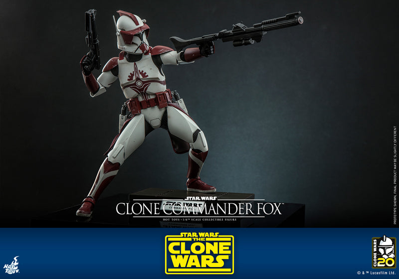 Load image into Gallery viewer, Hot Toys - Star Wars The Clone Wars - Clone Commander Fox
