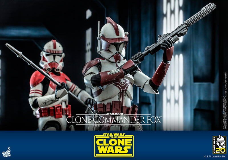 Load image into Gallery viewer, Hot Toys - Star Wars The Clone Wars - Clone Commander Fox
