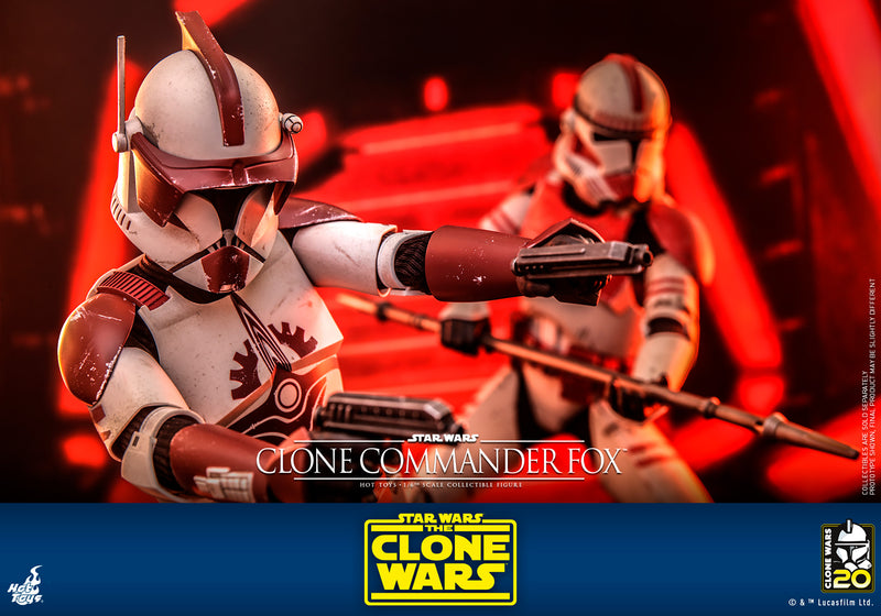 Load image into Gallery viewer, Hot Toys - Star Wars The Clone Wars - Clone Commander Fox
