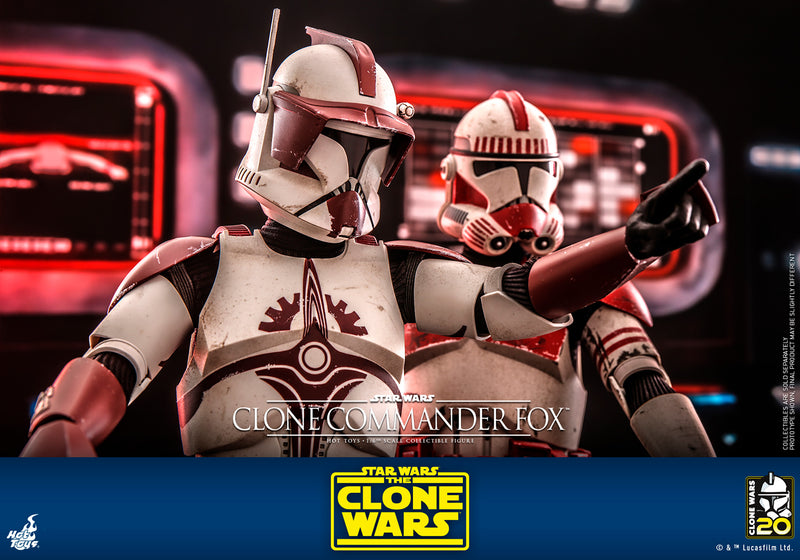 Load image into Gallery viewer, Hot Toys - Star Wars The Clone Wars - Clone Commander Fox
