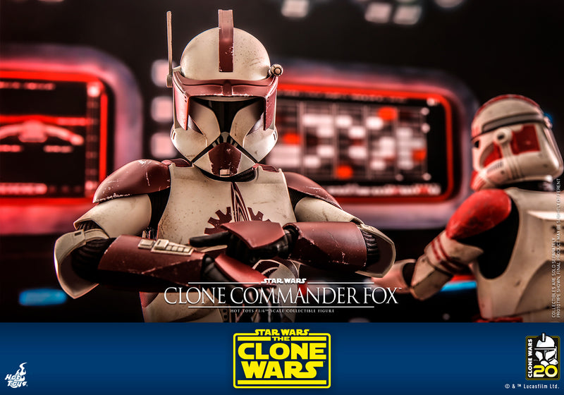 Load image into Gallery viewer, Hot Toys - Star Wars The Clone Wars - Clone Commander Fox
