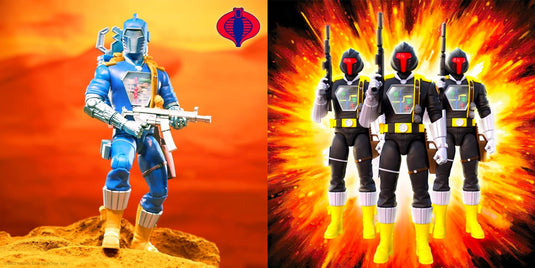 Super 7 G.I Joe Cobra B.A.T Bundle