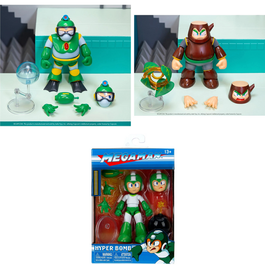 Jada Toys Mega Man Bundle