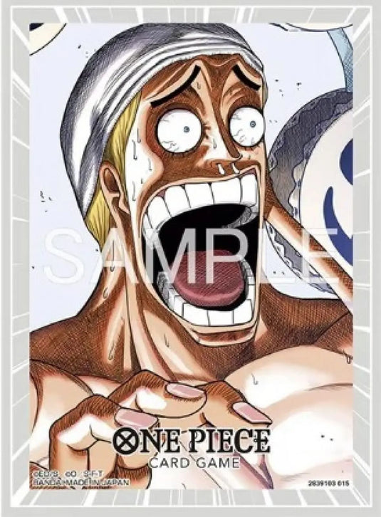 Bandai - One Piece Card Game - Official Card Sleeve - Enel 70CT
