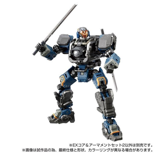 Diaclone Reboot - Tactical Mover - EX Core and Armament Set 2