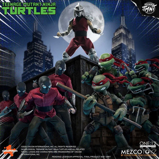 Mezco Toyz - One 12 Teenage Mutant Ninja Turtles (Comics) Deluxe Box Set