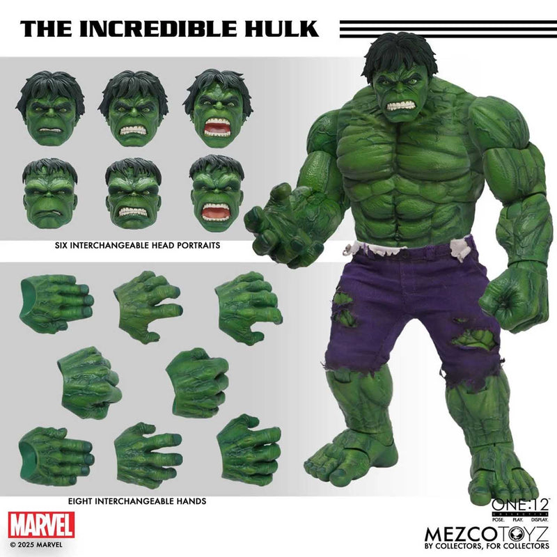 Load image into Gallery viewer, Mezco Toyz - One 12 Marvel Comics - The Incredible Hulk
