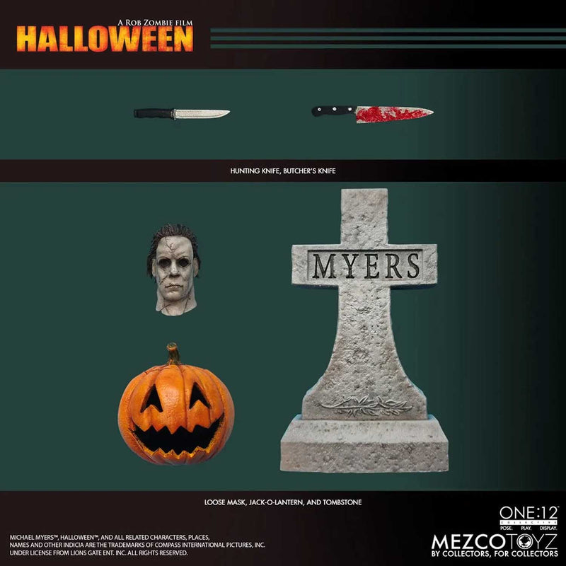 Load image into Gallery viewer, Mezco Toyz - One 12 Rob Zombie's Halloween (2007) - Michael Myers
