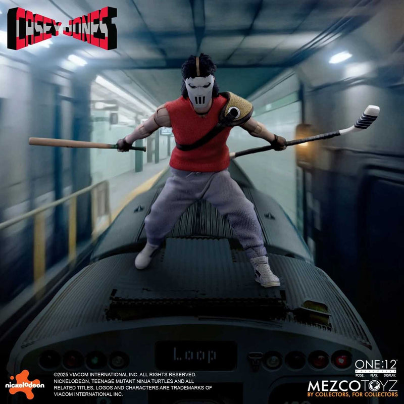 Load image into Gallery viewer, Mezco Toyz - One 12 Teenage Mutant Ninja Turtles - Casey Jones
