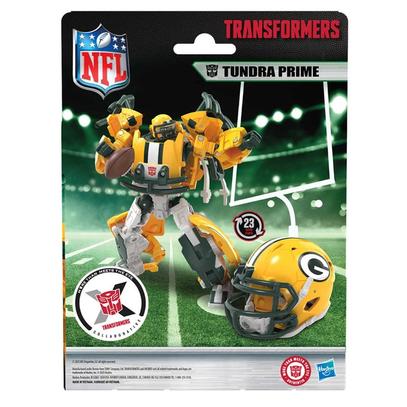 Load image into Gallery viewer, Transformers Collaborative - NFL x Transformers Green Bay Packers Tundra Prime
