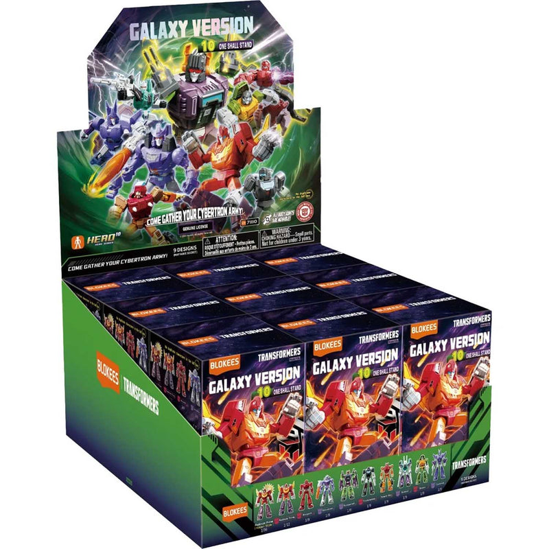 Load image into Gallery viewer, Blokees - Transformers Galaxy Version 10 One Shall Stand Box of 9 Random Figures
