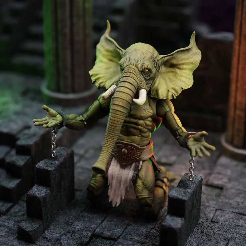 Load image into Gallery viewer, Boss Fight Studio - Conan The Barbarian: The Tower of the Elephant - Young Conan &amp; Yag-Kosha 1/12 Scale
