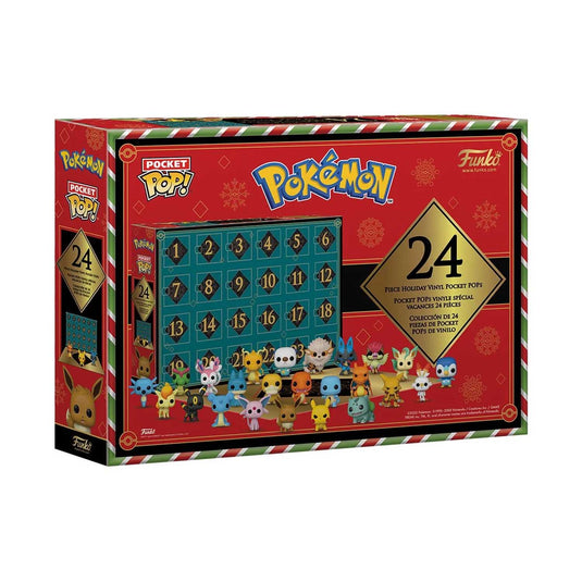 Pocket POP! - Pokemon Advent Calendar (2023 Edition) Ages Three and Up Pocket POP! - Pokemon Advent Calendar (2023 Edition) Ages Three and Up