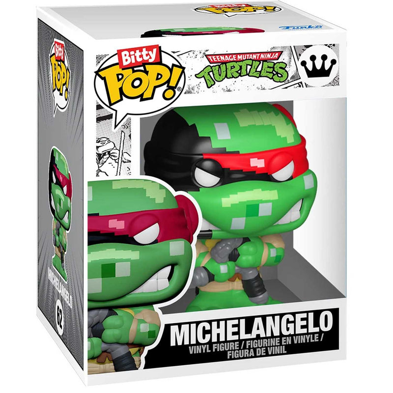 Load image into Gallery viewer, Bitty Pop! Teenage Mutant Ninja Turtles - Arcade Michelangelo
