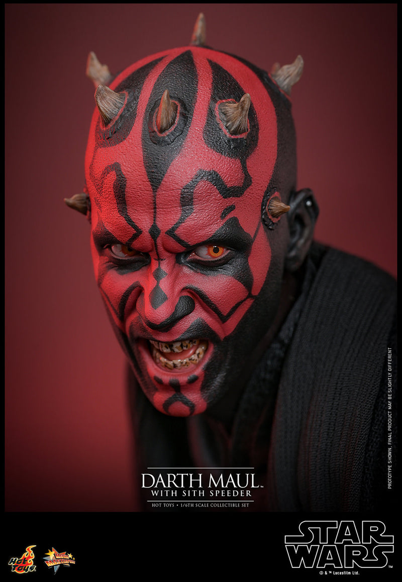 Load image into Gallery viewer, Hot Toys - Star Wars The Phantom Menace - Darth Maul with Sith Speeder
