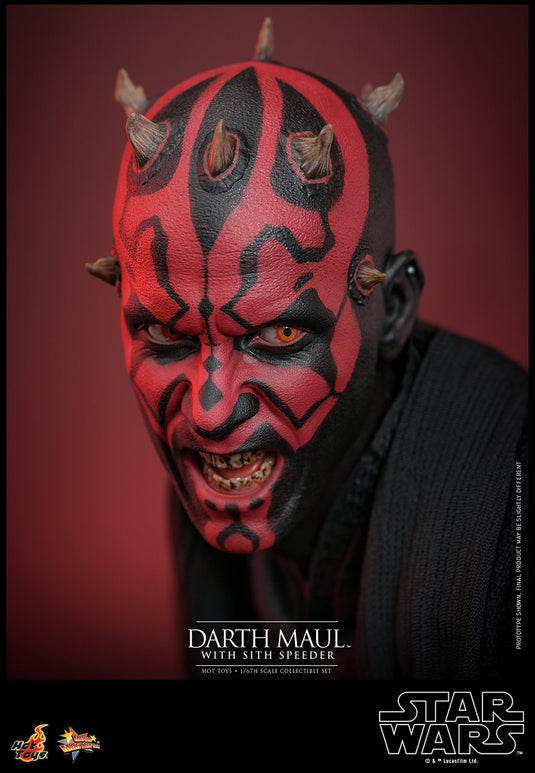 Hot Toys - Star Wars The Phantom Menace - Darth Maul with Sith Speeder