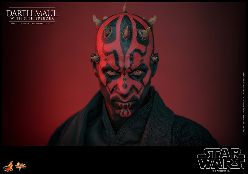 Load image into Gallery viewer, Hot Toys - Star Wars The Phantom Menace - Darth Maul with Sith Speeder
