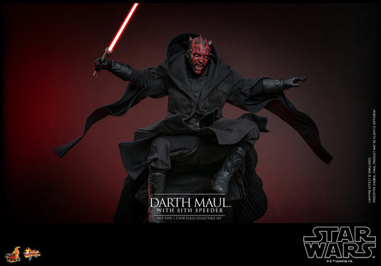 Hot Toys - Star Wars The Phantom Menace - Darth Maul with Sith Speeder