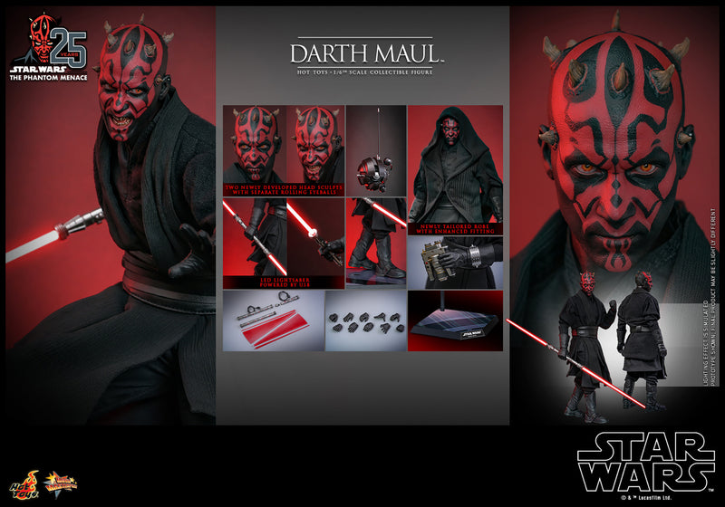 Load image into Gallery viewer, Hot Toys - Star Wars The Phantom Menace - Darth Maul
