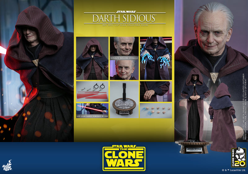 Load image into Gallery viewer, Hot Toys - Star Wars The Clone Wars - Darth Sidious
