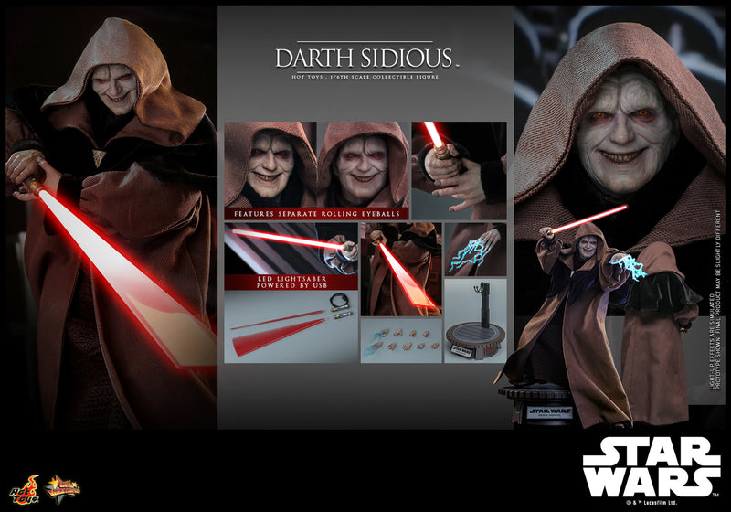 Load image into Gallery viewer, Hot Toys - Star Wars Revenge of the Sith - Darth Sidious
