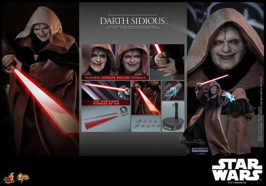 Hot Toys - Star Wars Revenge of the Sith - Darth Sidious