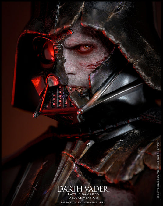 Hot Toys - Star Wars - Darth Vader (Battle Damaged) (Deluxe Version)