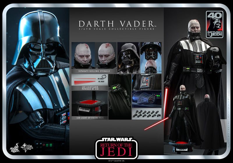 Load image into Gallery viewer, Hot Toys - Star Wars Return of the Jedi 40th Anniversary - Darth Vader
