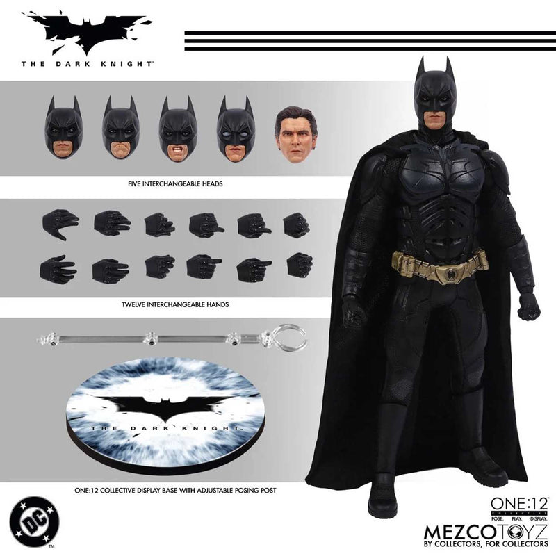 Load image into Gallery viewer, Mezco Toyz - One 12 The Dark Knight - Batman
