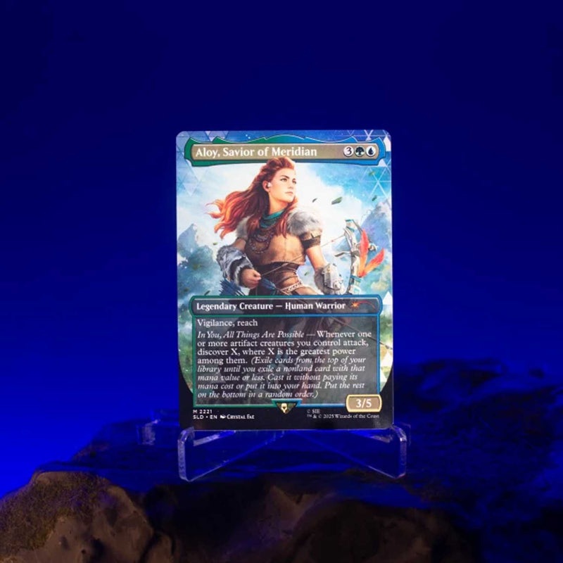 Load image into Gallery viewer, MTG - The PlayStation Super Drop - Secret Lair X Horizon Zero Dawn: Huntress and the Machines
