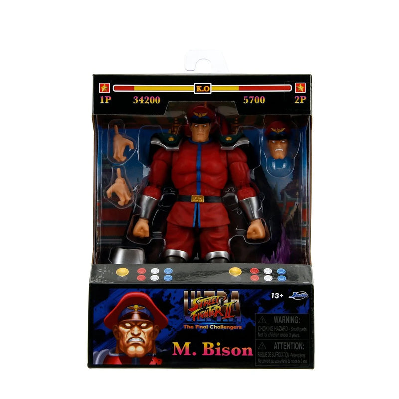 Load image into Gallery viewer, Jada Toys - Ultra Street Fighter II The Final Challengers - M. Bison 1/12 Scale
