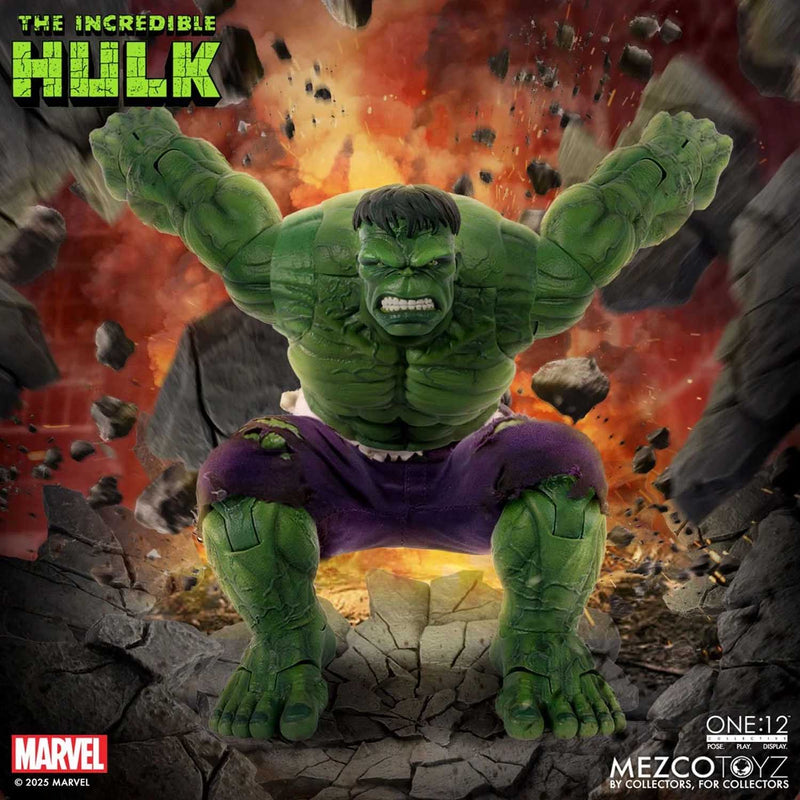 Load image into Gallery viewer, Mezco Toyz - One 12 Marvel Comics - The Incredible Hulk
